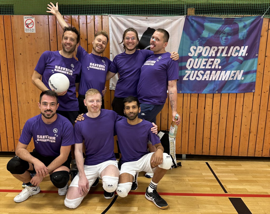Startschuss Völkerball Glitzergranaten Berliner Tunier 2025